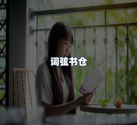 关于词弦书仓